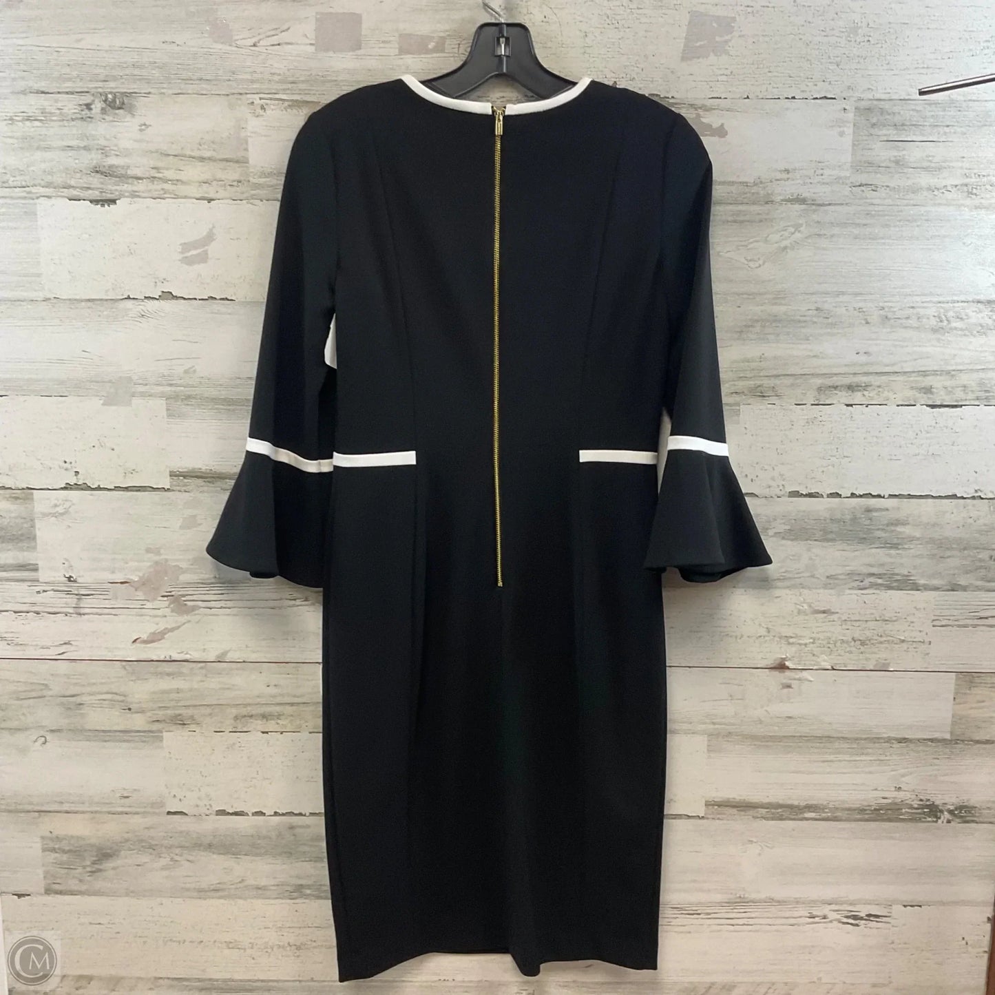 Dress Work By Calvin Klein In Black, Size: S