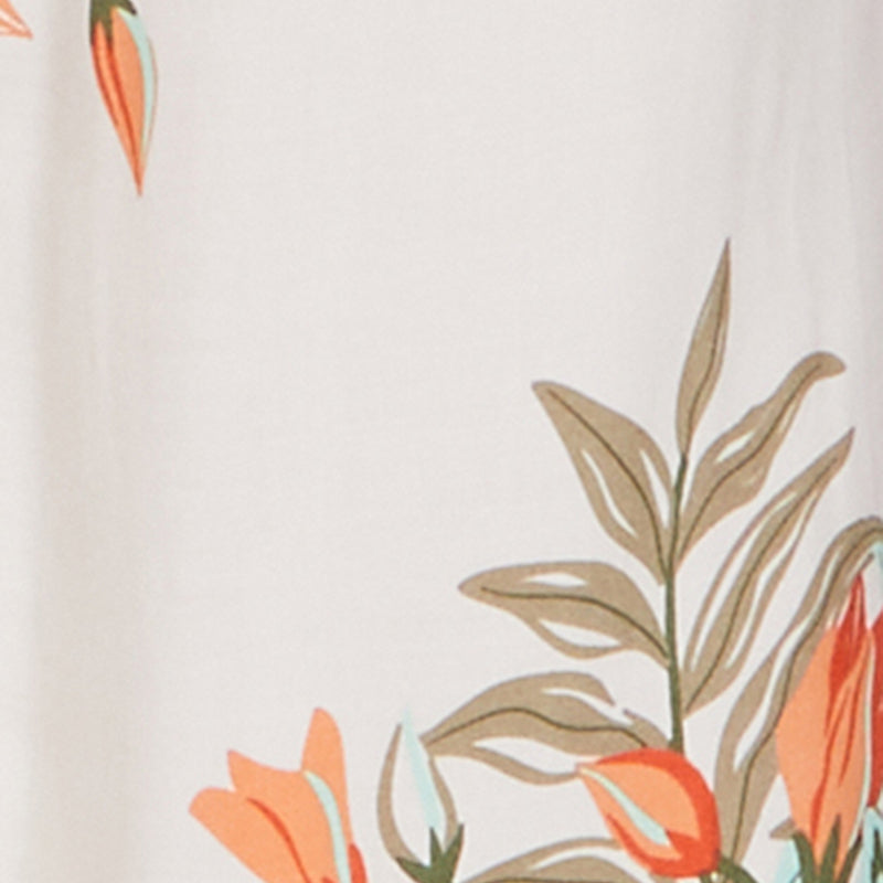 High Waist Floral Palazzo Pants