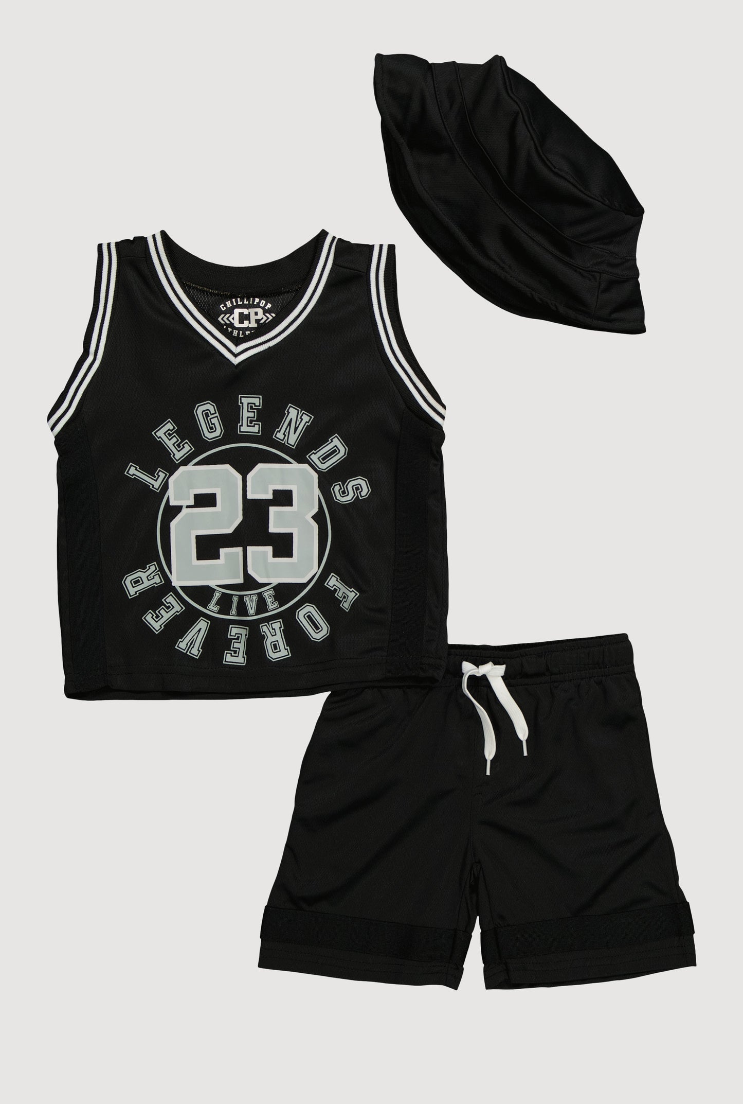 Toddler Boys Legends Live Forever Basketball Jersey and Shorts Set