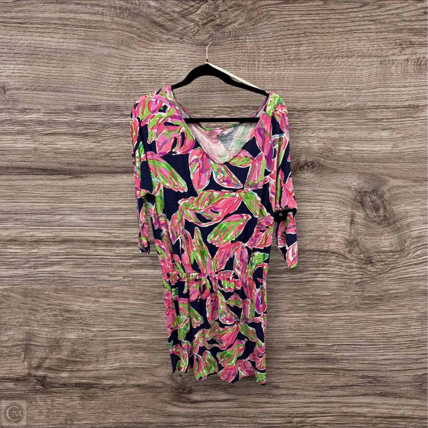 Dress Designer By Lilly Pulitzer In Blue & Pink, Size: L