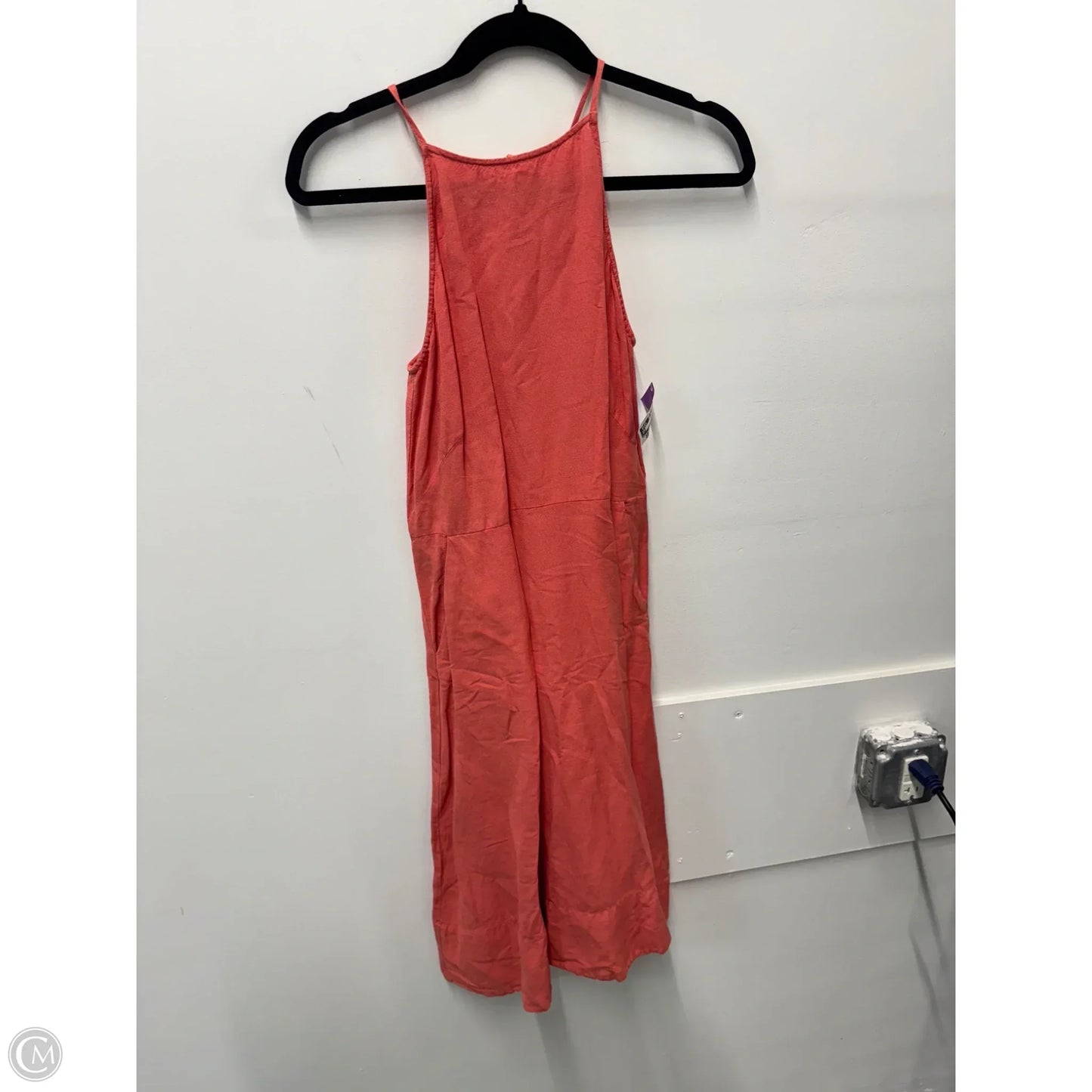 Dress Casual Midi By Loft In Peach, Size: 2