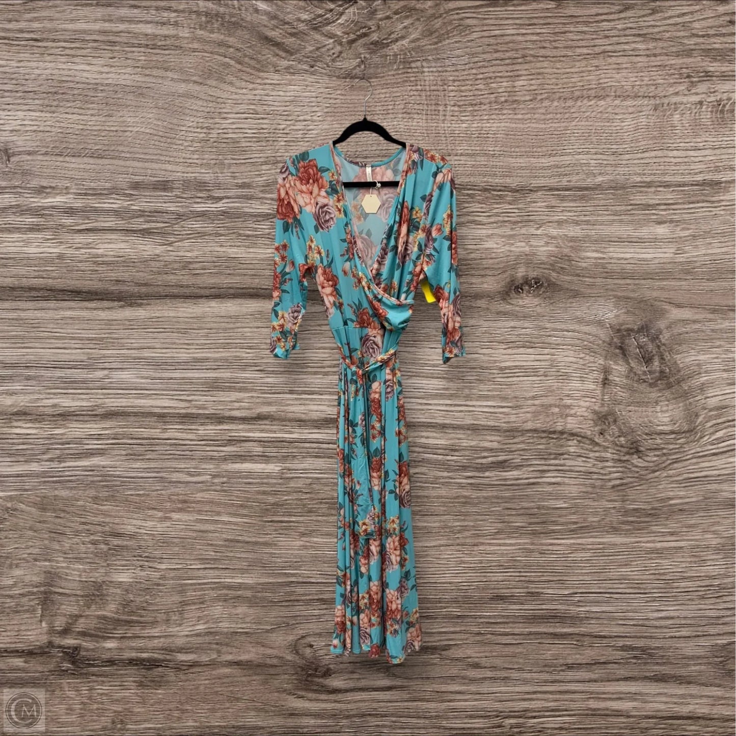 Dress Casual Maxi By Pink Blush In Blue & Pink, Size: 3x