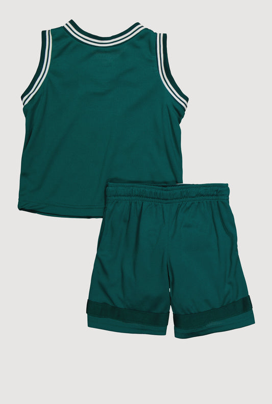 Toddler Boys Legends Live Forever Basketball Jersey and Shorts Set