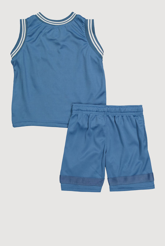 Toddler Boys Legends Live Forever Basketball Jersey and Shorts Set
