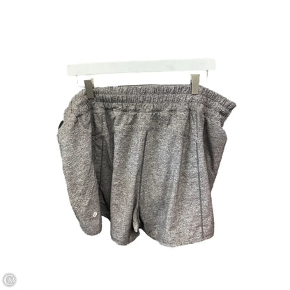 Athletic Shorts By Lululemon In Grey, Size: 20