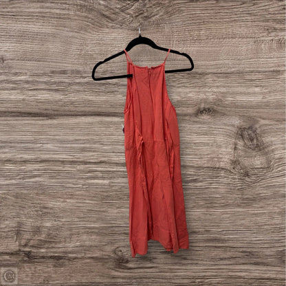 Dress Casual Midi By Loft In Peach, Size: 2