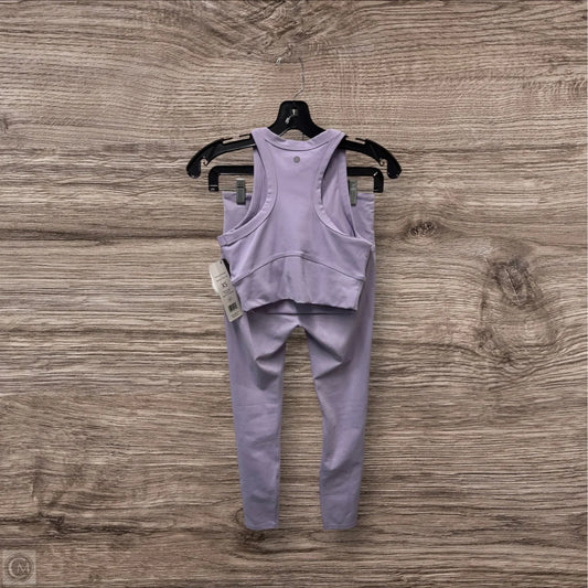 Athletic Pants 2pc By Clothes Mentor In Purple, Size: Xs