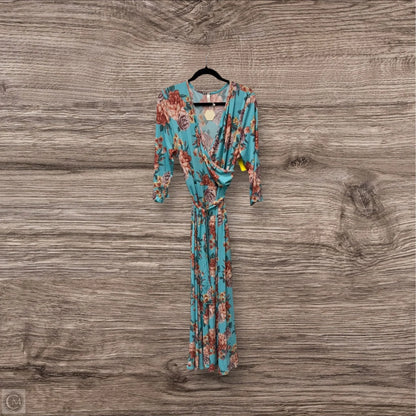 Dress Casual Maxi By Pink Blush In Blue & Pink, Size: 3x