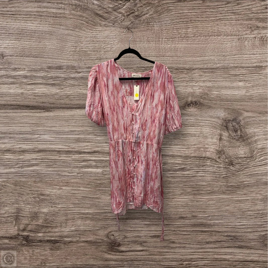 Dress Casual Midi By Cloth & Stone In Pink, Size: Xl