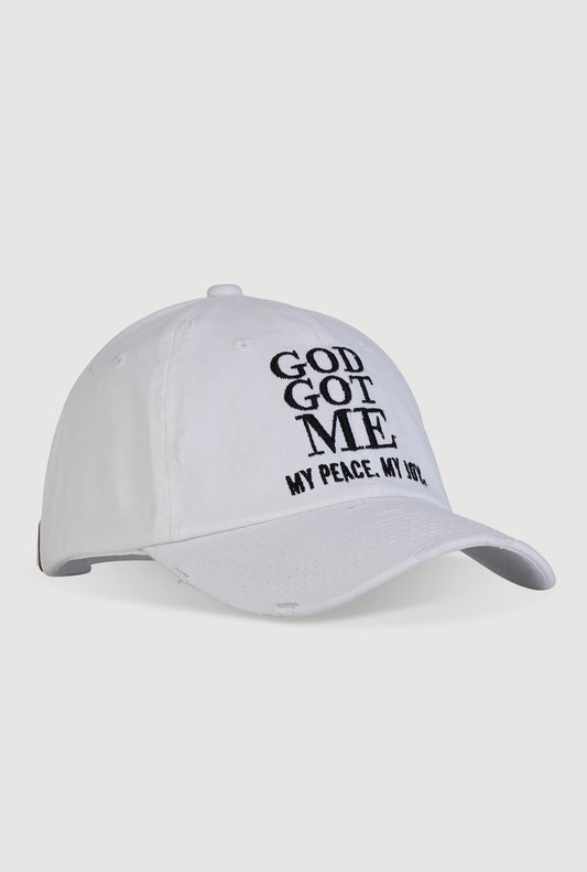 God Got Me My Peace My Joy Baseball Cap