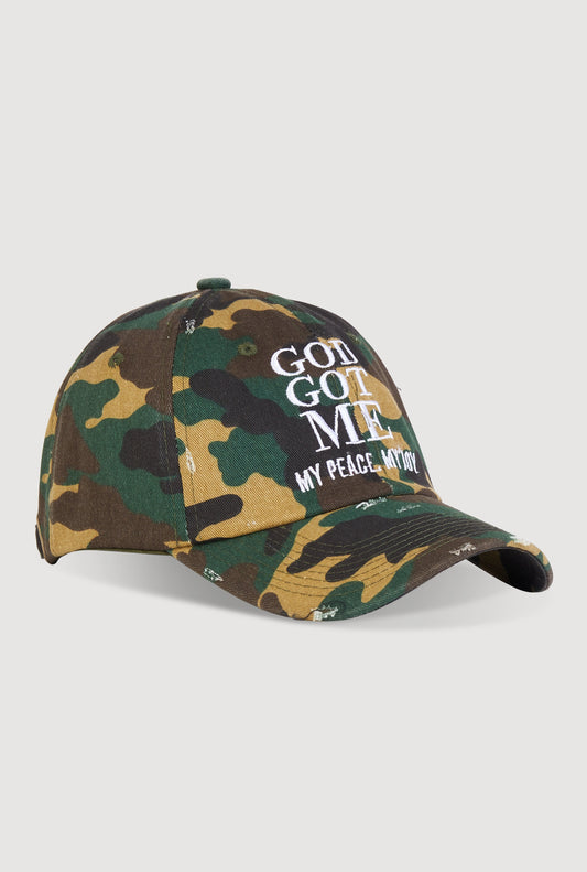 God Got Me My Peace My Joy Baseball Cap