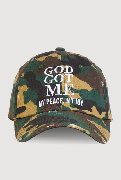 God Got Me My Peace My Joy Baseball Cap